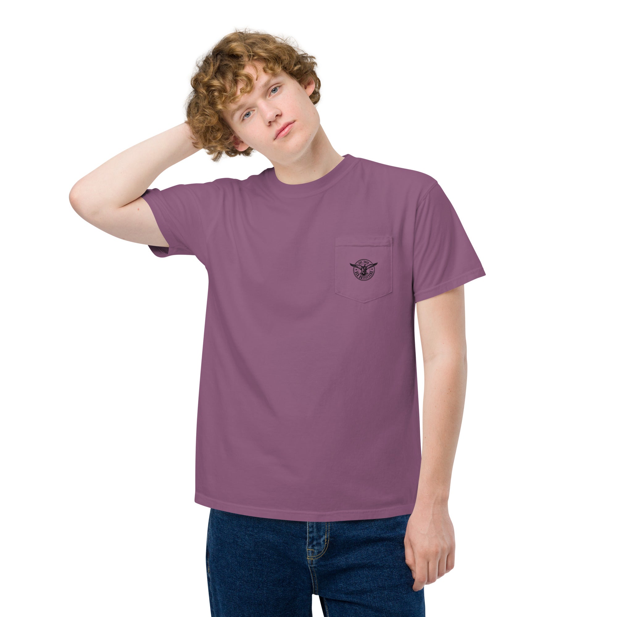 BCB OUTFITTERS I DYED POCKET T-SHIRT BCB Outfitters