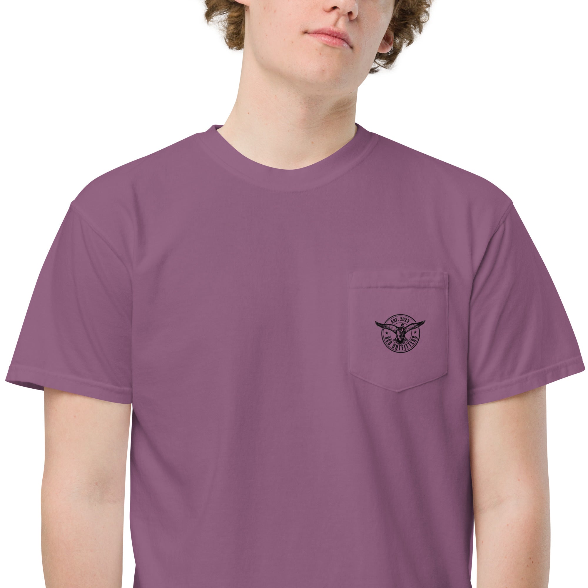 BCB OUTFITTERS I DYED POCKET T-SHIRT BCB Outfitters