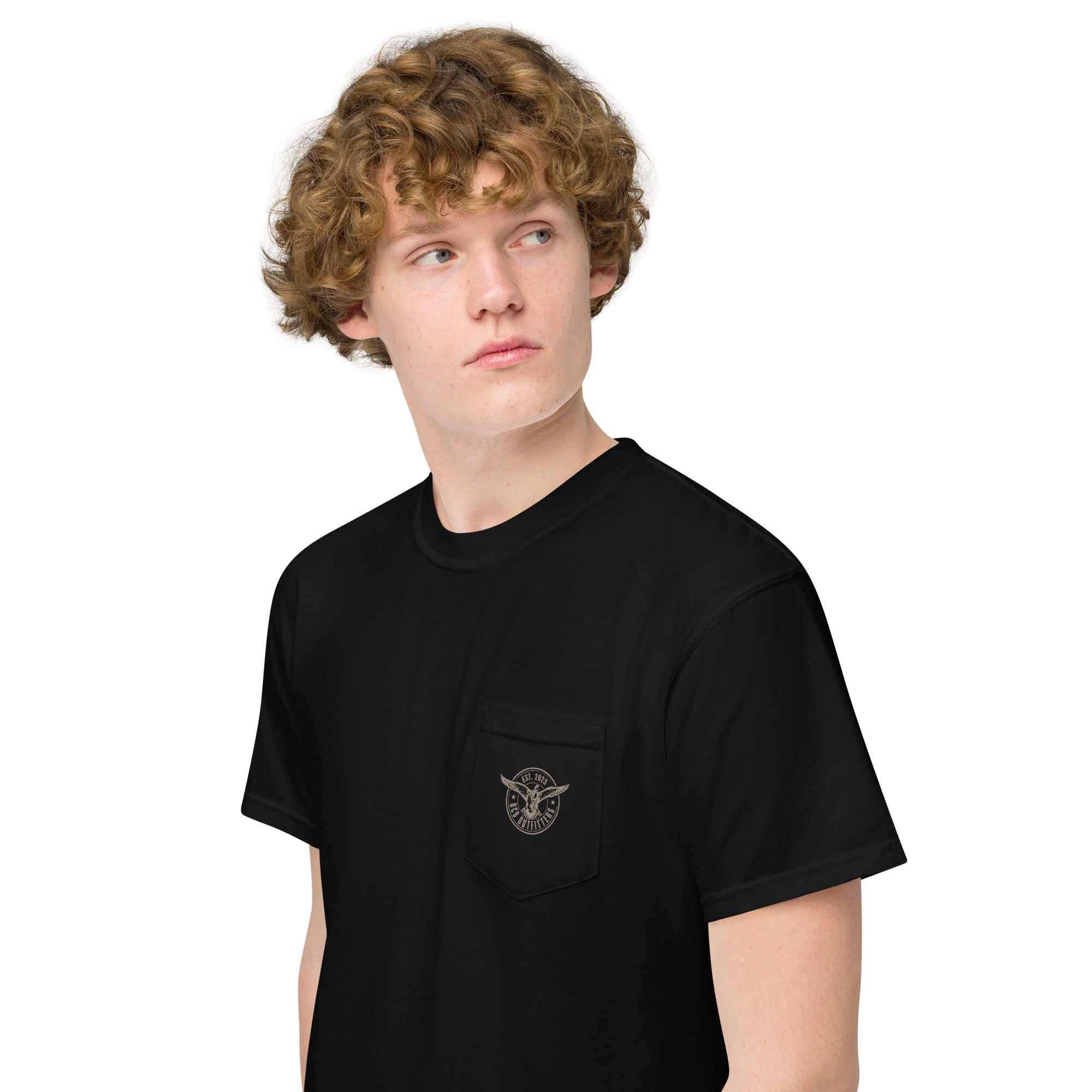 BCB OUTFITTERS I DYED POCKET T-SHIRT BCB Outfitters