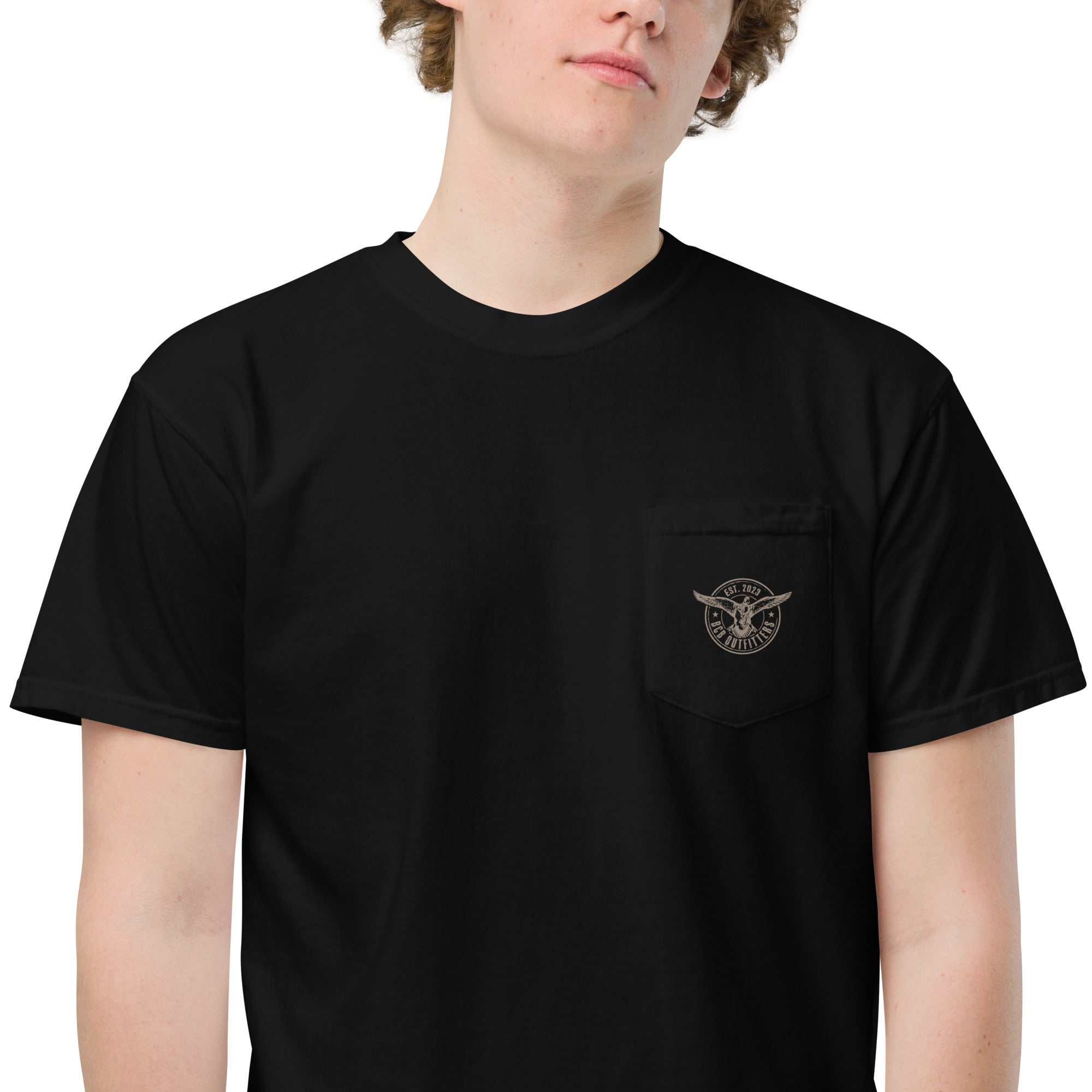 BCB OUTFITTERS I DYED POCKET T-SHIRT BCB Outfitters