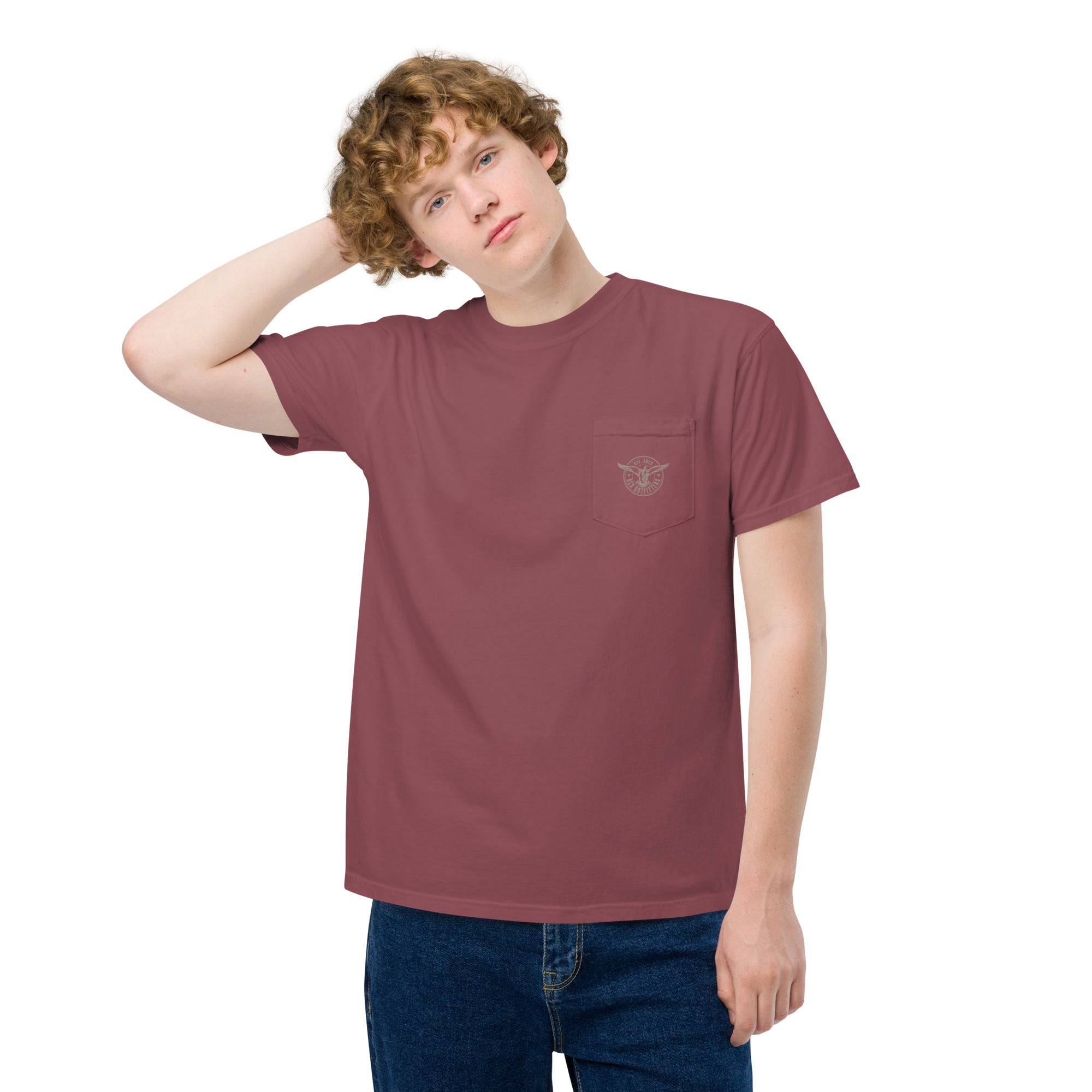 BCB OUTFITTERS I DYED POCKET T-SHIRT BCB Outfitters