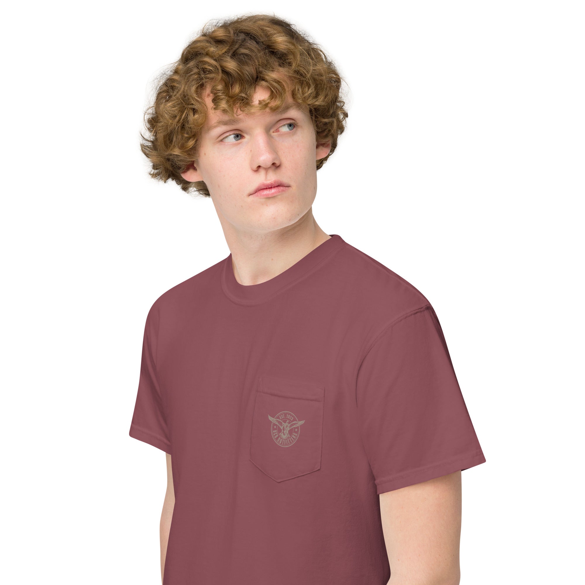 BCB OUTFITTERS I DYED POCKET T-SHIRT BCB Outfitters