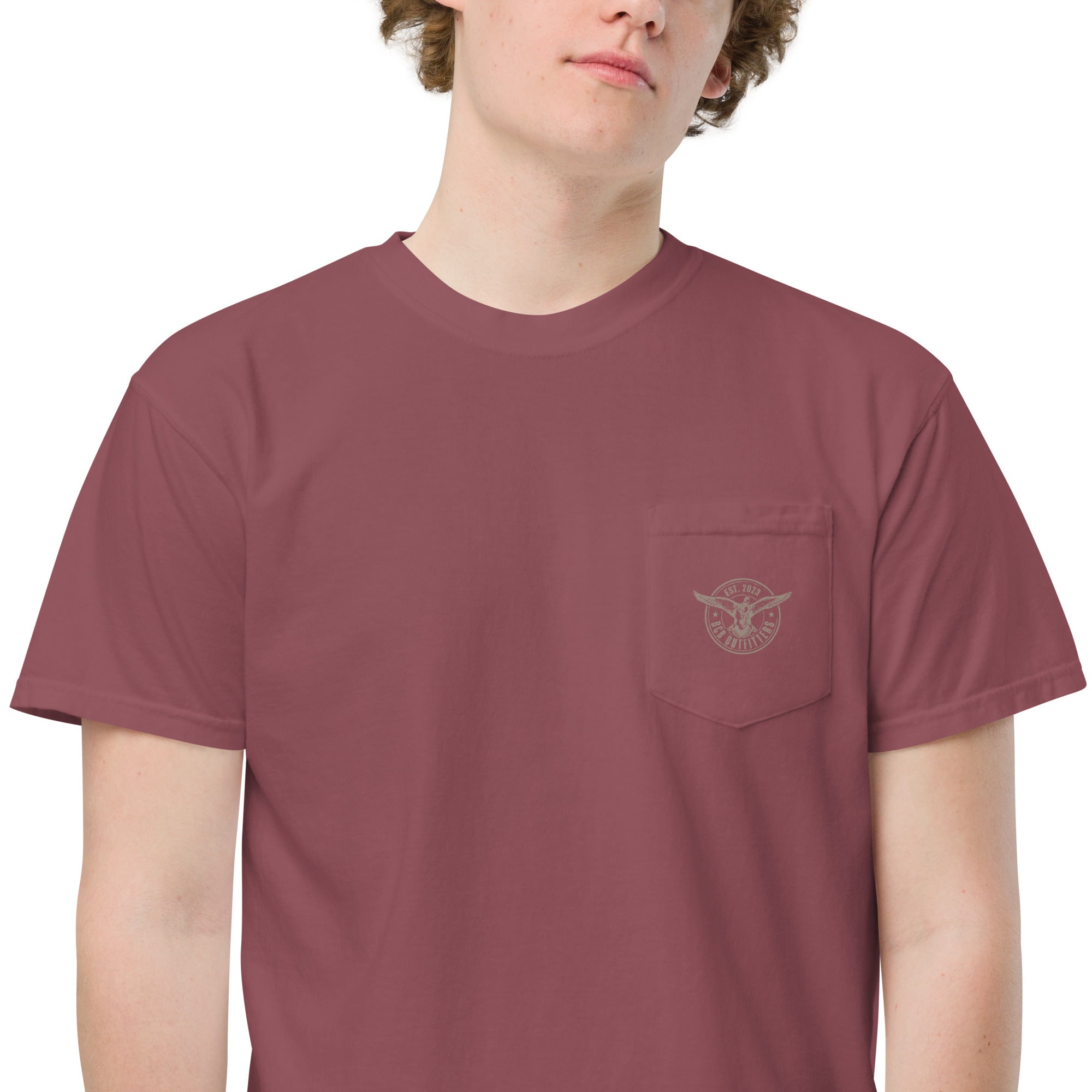 BCB OUTFITTERS I DYED POCKET T-SHIRT BCB Outfitters
