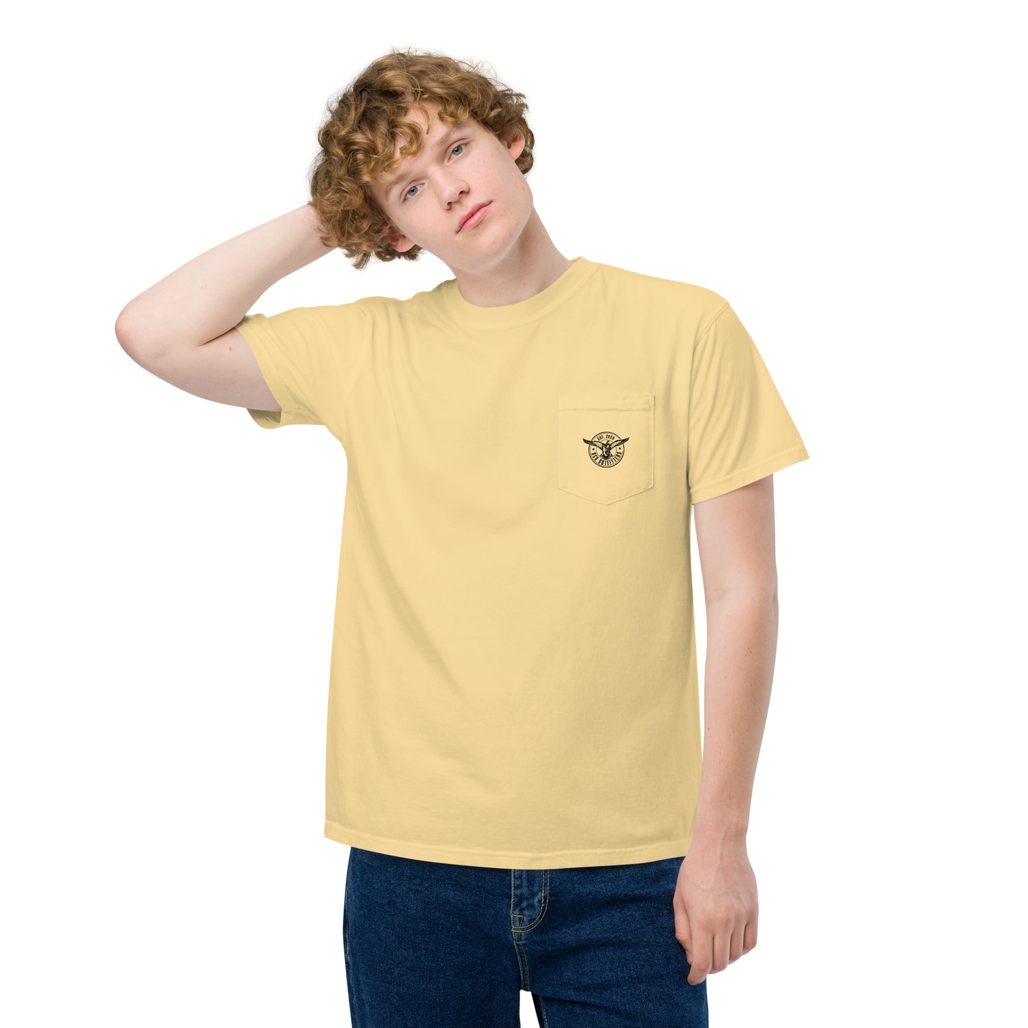 BCB OUTFITTERS I DYED POCKET T-SHIRT BCB Outfitters