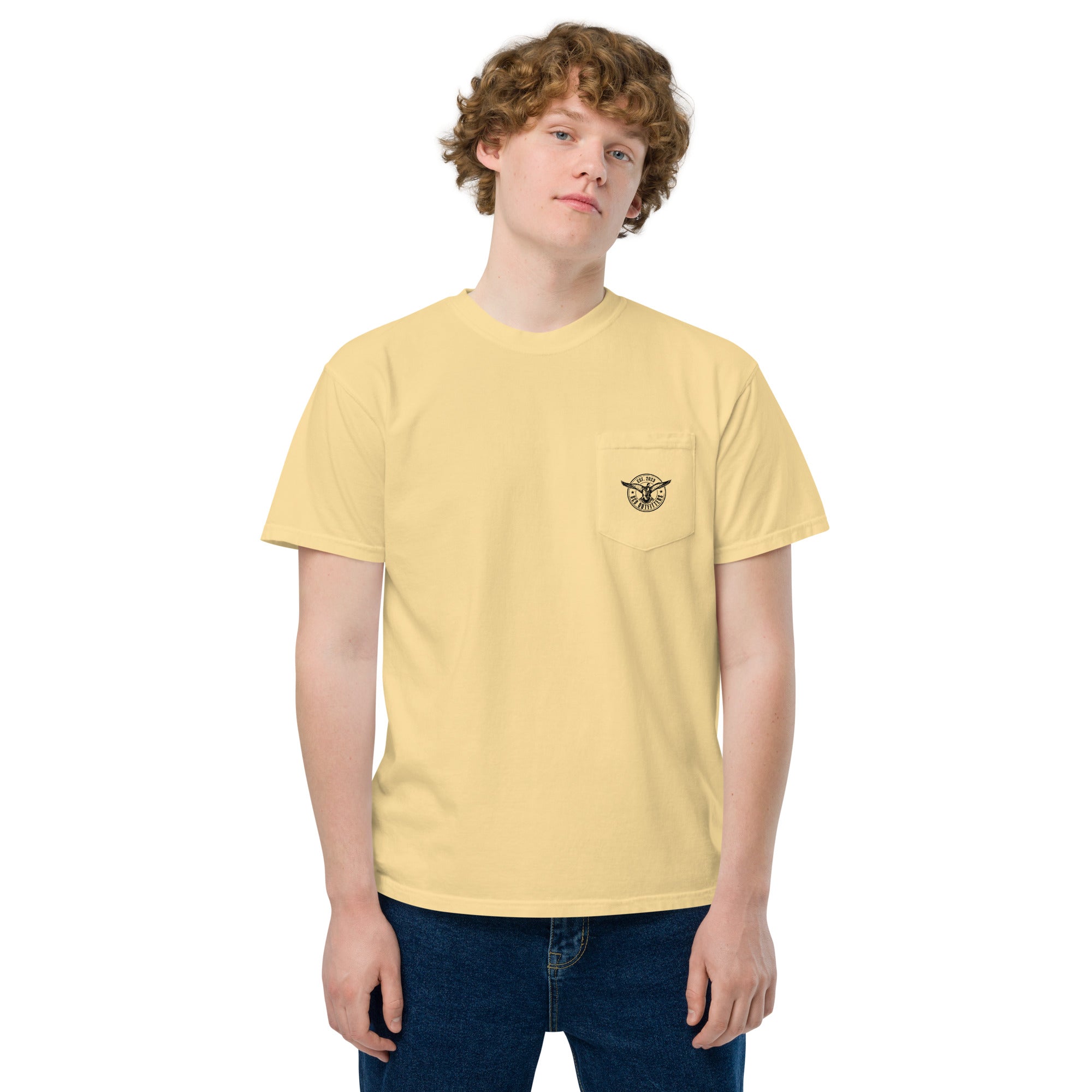 BCB OUTFITTERS I DYED POCKET T-SHIRT BCB Outfitters