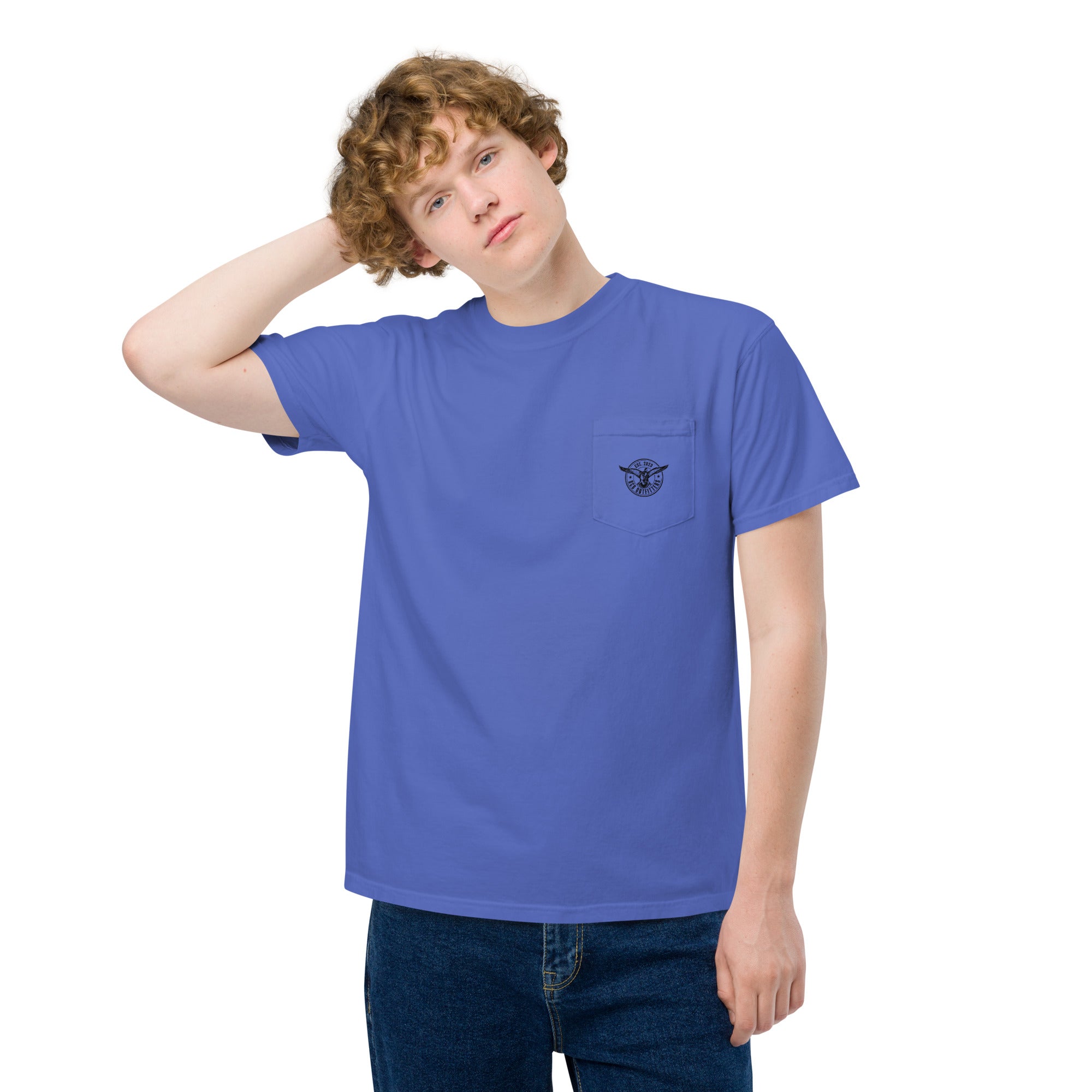 BCB OUTFITTERS I DYED POCKET T-SHIRT BCB Outfitters