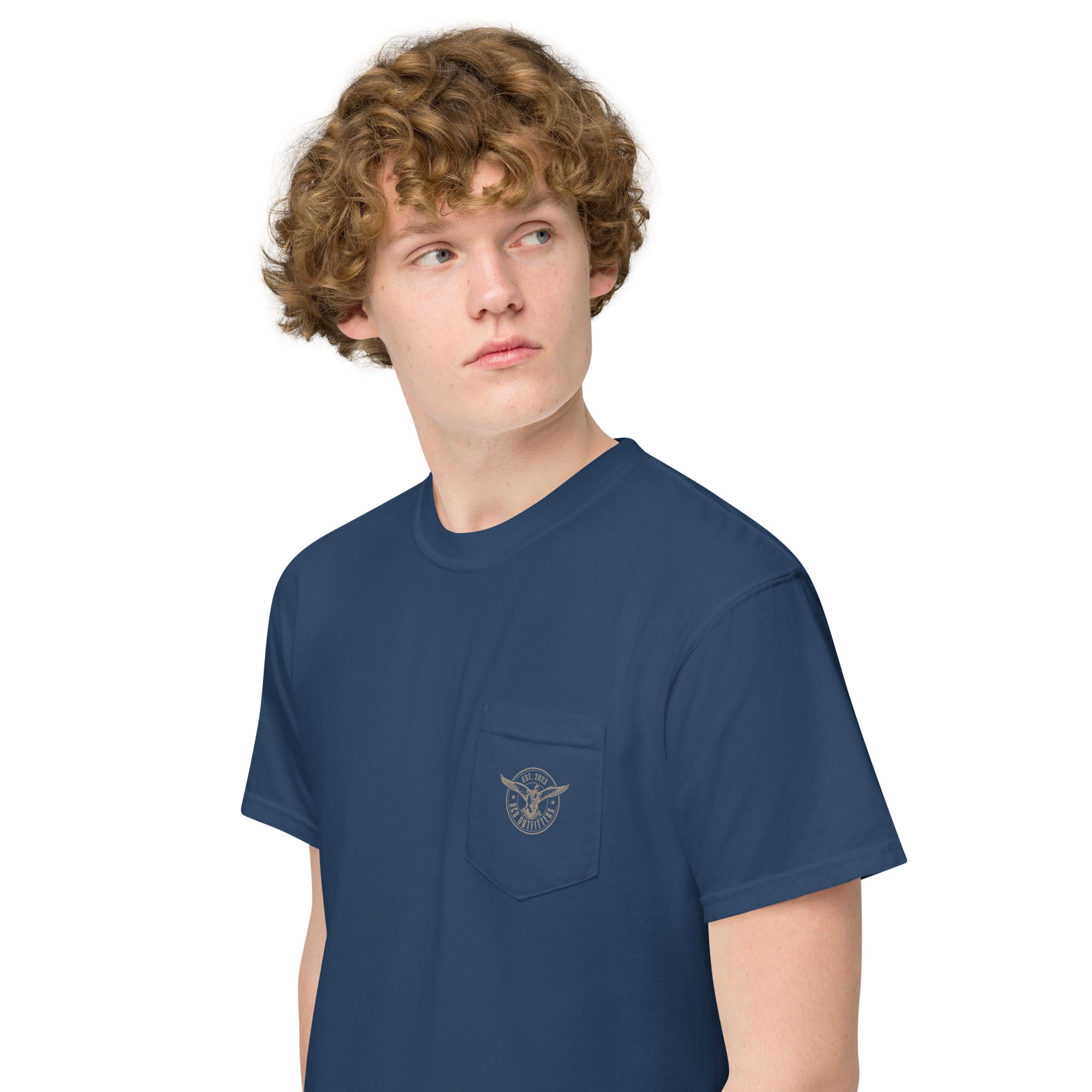 BCB OUTFITTERS I DYED POCKET T-SHIRT BCB Outfitters
