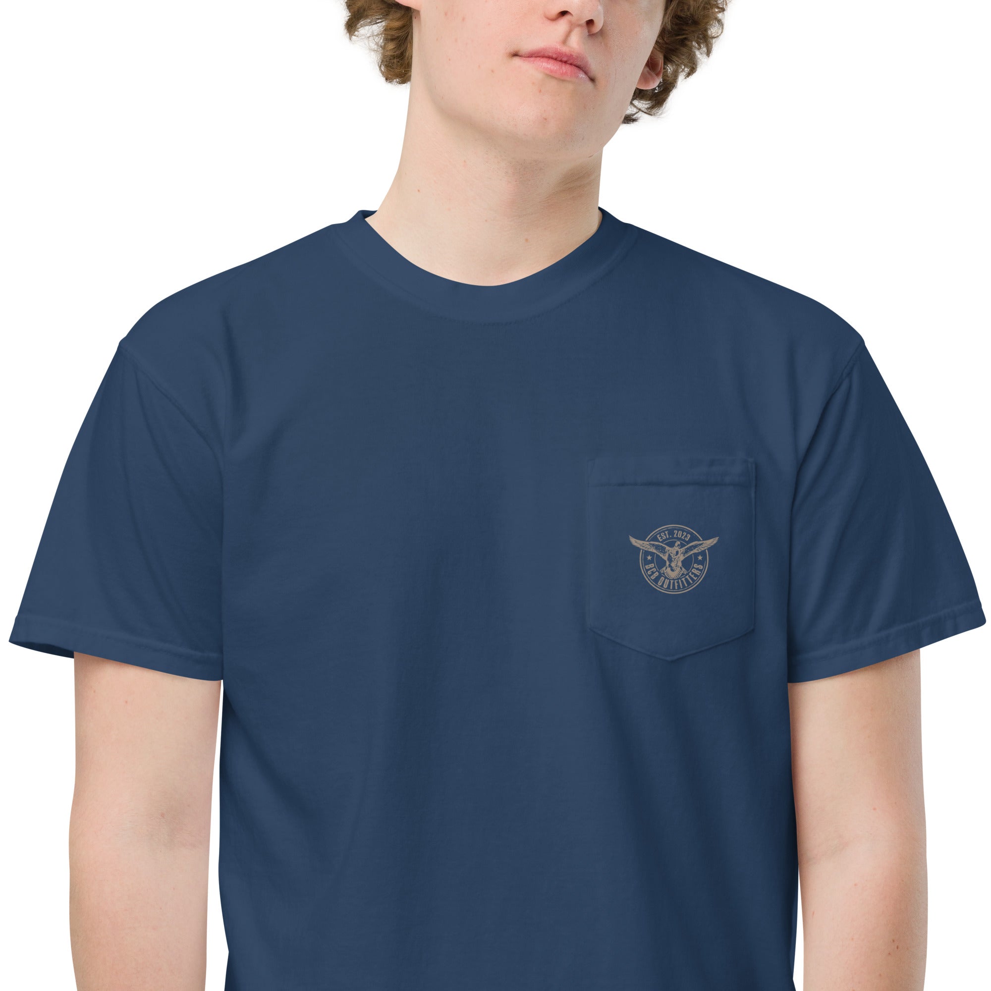 BCB OUTFITTERS I DYED POCKET T-SHIRT BCB Outfitters
