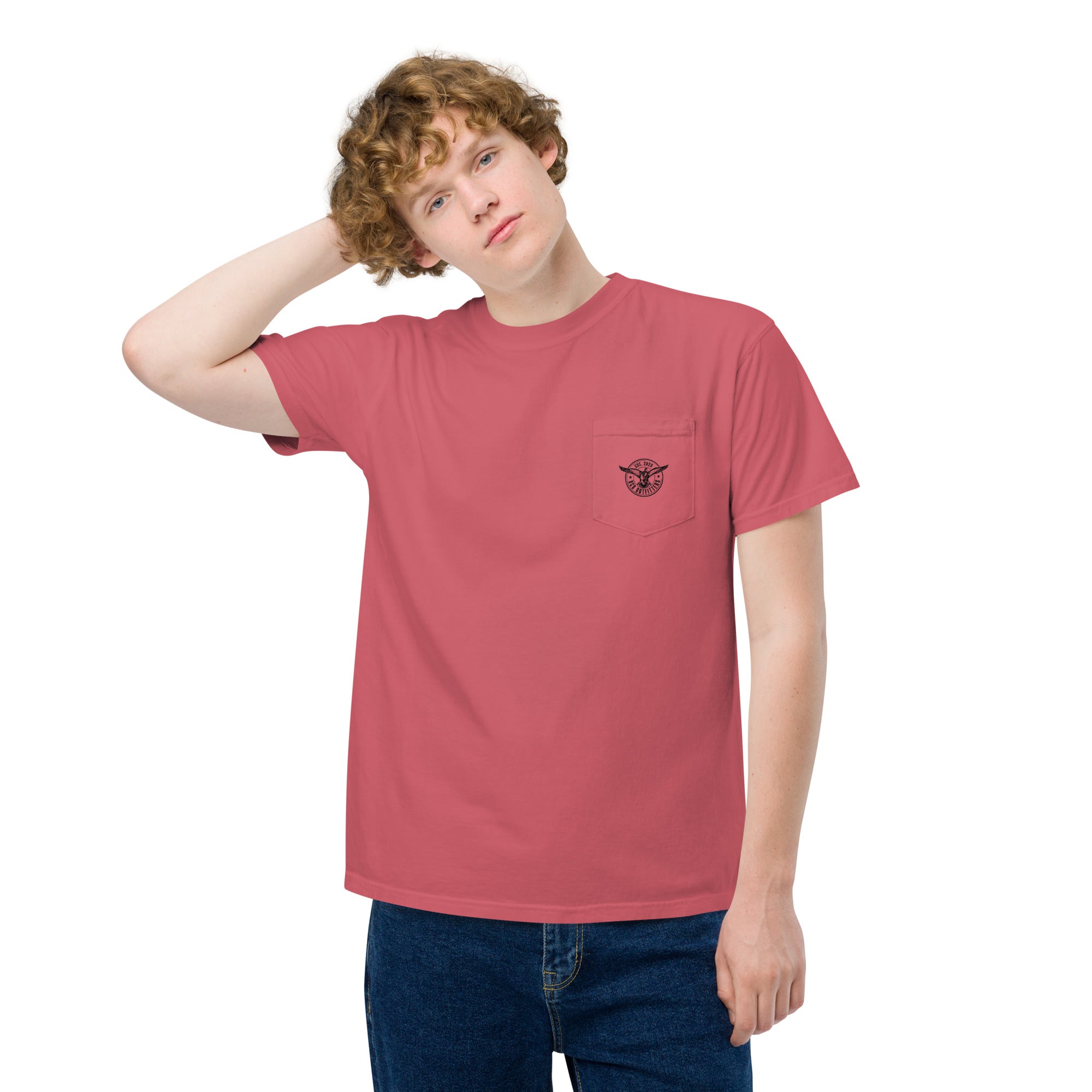 BCB OUTFITTERS I DYED POCKET T-SHIRT BCB Outfitters