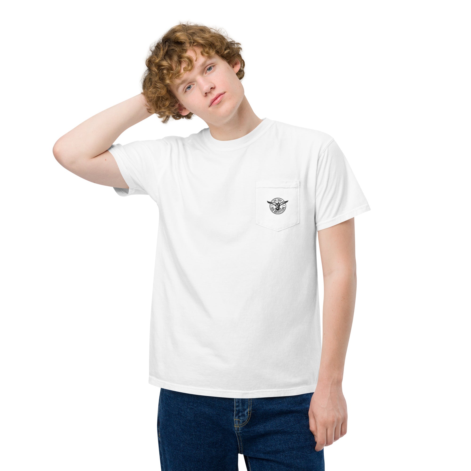 BCB OUTFITTERS I DYED POCKET T-SHIRT BCB Outfitters